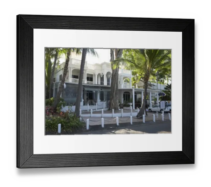 Framed Print : Australia. Palm Cove Beach Saray, Palm Cove, Cairns, North Queensland, Australia