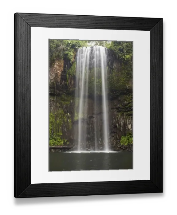 Framed Print : Unknown. Millaa Millaa Falls, Atherton Tableland, Queensland, Australia Framed Print : Unknown. Millaa Millaa Falls, Atherton Tableland, Queensland, Australia