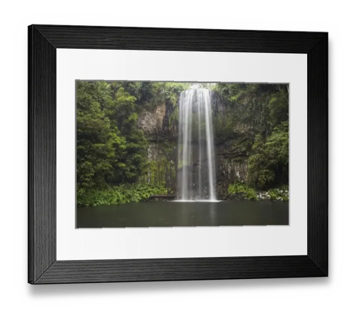 Framed Print : Australia. Millaa Millaa Falls, Atherton Tableland, Queensland, Australia