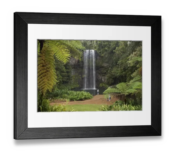 Framed Print : Australia. Millaa Millaa Falls, Atherton Tableland, Queensland, Australia