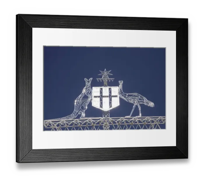 Framed Print : Australia, ACT, Canberra, Coat of Arms, Parliament House, Capital Hill Framed Print : Australia, ACT, Canberra, Coat of Arms, Parliament House, Capital Hill