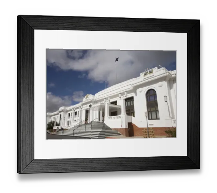 Framed Print : Australia, ACT, Canberra, Old Parliament House Framed Print : Australia, ACT, Canberra, Old Parliament House