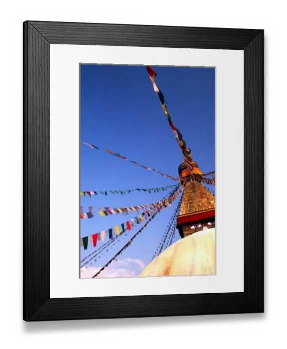 Framed Print : Asia, Nepal, Boudhanath Stupa