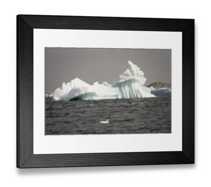 Framed Print : Antarctica. Sculpted ice flow off Pleneau Island Framed Print : Antarctica. Sculpted ice flow off Pleneau Island