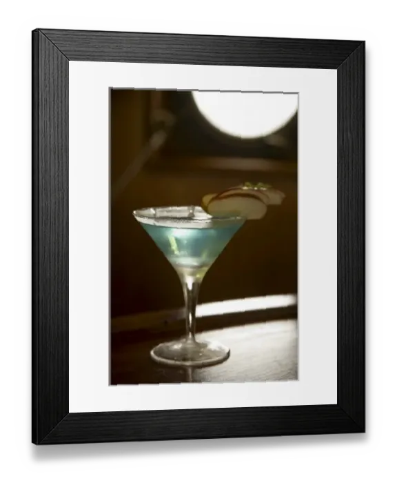Framed Print : Antarctic Dream cocktail, signature drink of Antarctic Dream cruise ship Framed Print : Antarctic Dream cocktail, signature drink of Antarctic Dream cruise ship