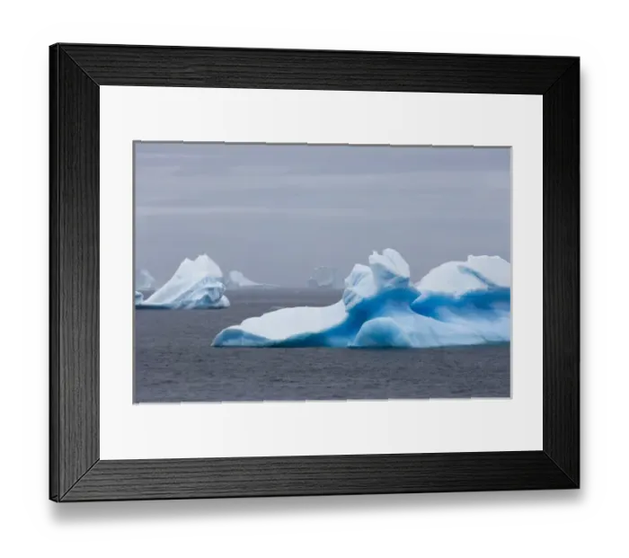 Framed Print : Landscape of iceberg in the ocean, South Orkney Islands, Antarctica Framed Print : Landscape of iceberg in the ocean, South Orkney Islands, Antarctica