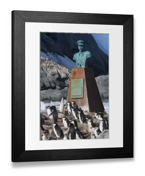 Framed Print : Endurance Memorial Site, Point Wild on Elephant Island Framed Print : Endurance Memorial Site, Point Wild on Elephant Island
