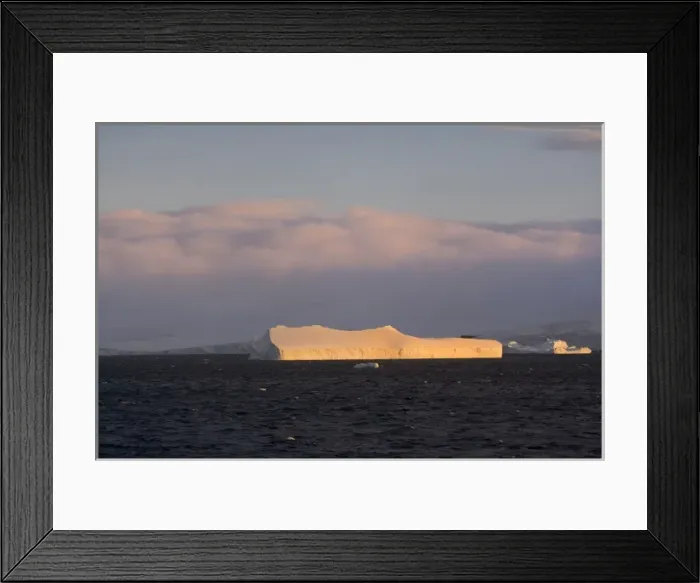 Framed Print : Morning view of the iceberg in the Antarctic Framed Print : Morning view of the iceberg in the Antarctic
