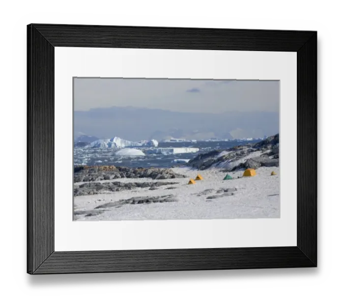 Framed Print : Scientists Research campground, Neko Harbor, Antarctica Framed Print : Scientists Research campground, Neko Harbor, Antarctica