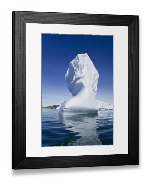 Framed Print : Landscape of iceberg, American Palmer Station, Antarctica