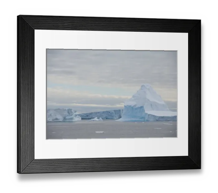 Framed Print : Antarctica, Antarctic Penninsula, Antarctic Sound. Iceberg waterscape Framed Print : Antarctica, Antarctic Penninsula, Antarctic Sound. Iceberg waterscape
