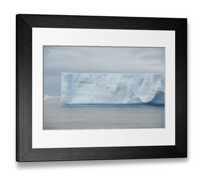 Framed Print : Antarctica, Antarctic Penninsula, Antarctic Sound. Tabular icebergs Framed Print : Antarctica, Antarctic Penninsula, Antarctic Sound. Tabular icebergs