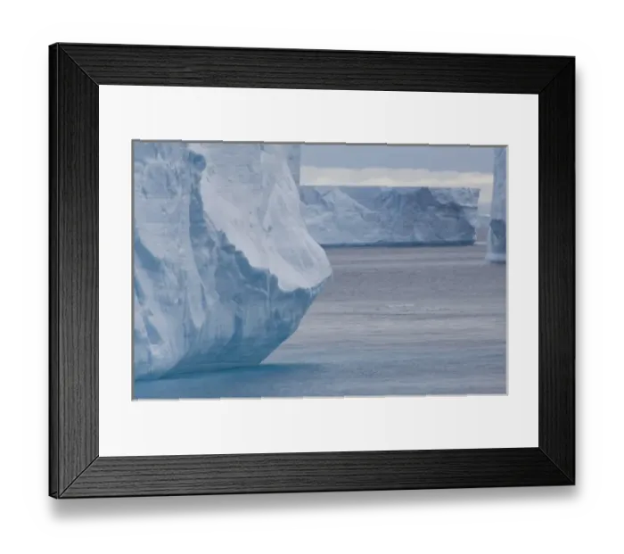 Framed Print : Antarctica, Antarctic Penninsula, Antarctic Sound. Tabular icebergs Framed Print : Antarctica, Antarctic Penninsula, Antarctic Sound. Tabular icebergs