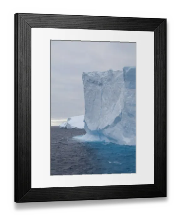 Framed Print : Antarctica, Antarctic Penninsula. Antarctic Sound, tabular iceberg Framed Print : Antarctica, Antarctic Penninsula. Antarctic Sound, tabular iceberg
