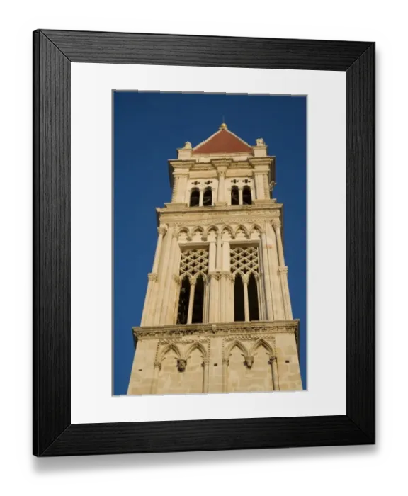 Framed Print : Croatia, Dalmatia, Trogir, a UNESCO World Heritage site. Cathedral of St. Lawrence Framed Print : Croatia, Dalmatia, Trogir, a UNESCO World Heritage site. Cathedral of St. Lawrence