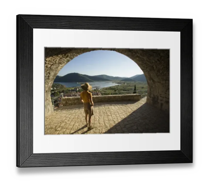 Framed Print : Europe, Croatia