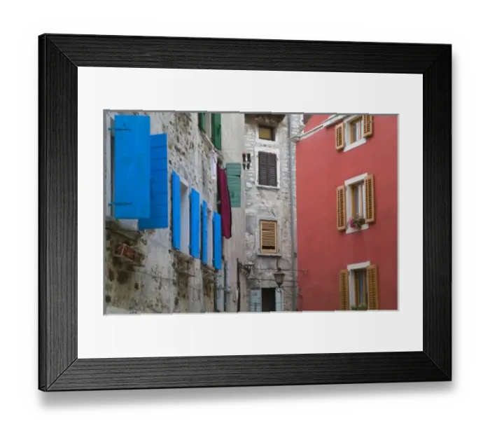 Framed Print : Historical buildings, Rovinj, Istria, Croatia Framed Print : Historical buildings, Rovinj, Istria, Croatia