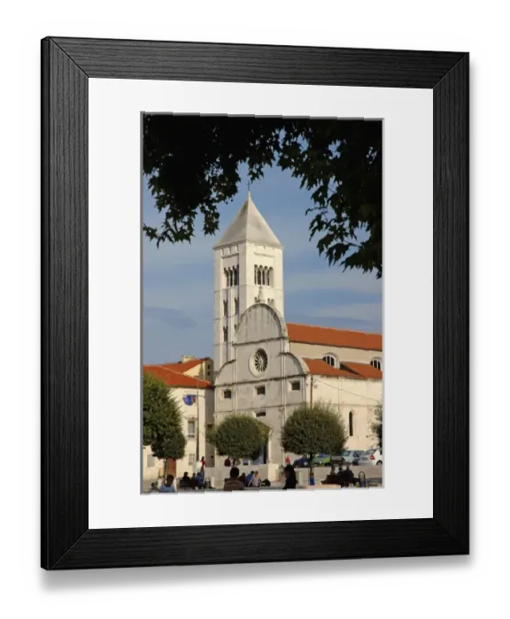 Framed Print : Croatia, Zadar, St. Marys church Framed Print : Croatia, Zadar, St. Marys church