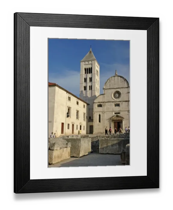 Framed Print : Croatia, Zadar, St. Marys church Framed Print : Croatia, Zadar, St. Marys church