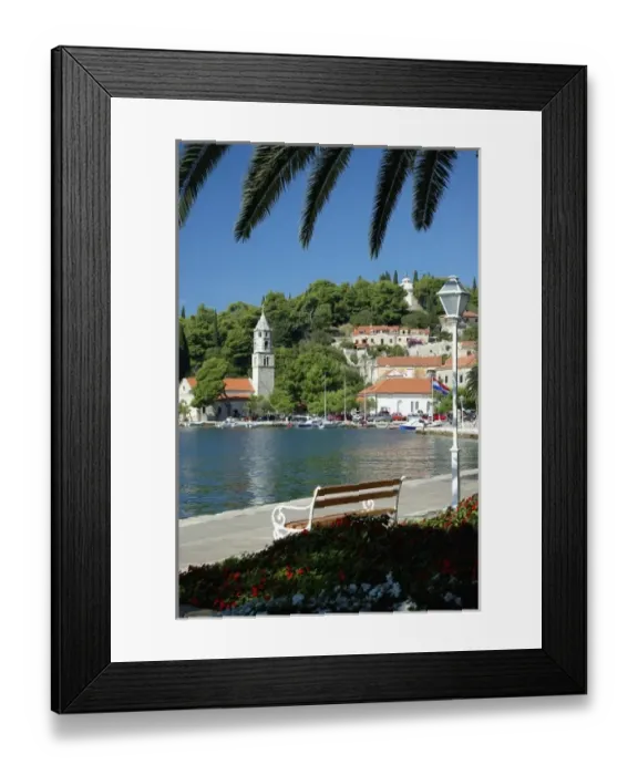 Framed Print : Croatia, Cavtat, fishing village Framed Print : Croatia, Cavtat, fishing village
