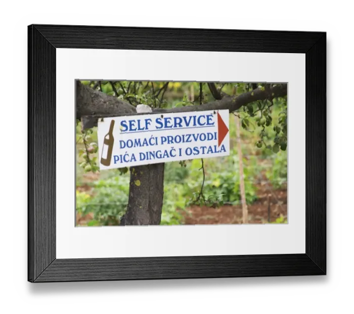 Framed Print : Europe, Croatia Framed Print : Europe, Croatia