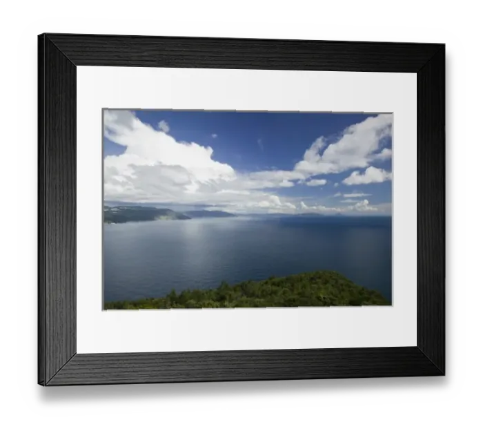 Framed Print : Croatia, Istria, BRESTOVA. View towards CRES ISLAND Framed Print : Croatia, Istria, BRESTOVA. View towards CRES ISLAND