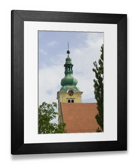 Framed Print : Croatia, Samoborsko Gorje Region, SAMOBOR. Church of St. Anastasia Framed Print : Croatia, Samoborsko Gorje Region, SAMOBOR. Church of St. Anastasia