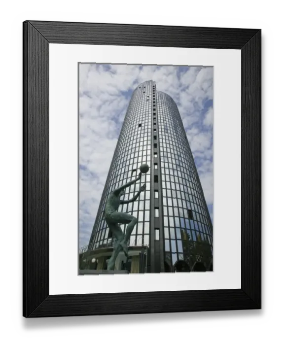 Framed Print : Croatia-Zagreb. Agrokor Tower Framed Print : Croatia-Zagreb. Agrokor Tower
