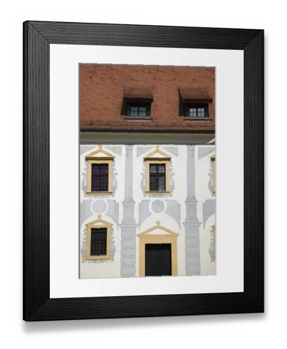 Framed Print : Croatia-Zagreb. Old Town Zagreb-City Museum  /  Exterior