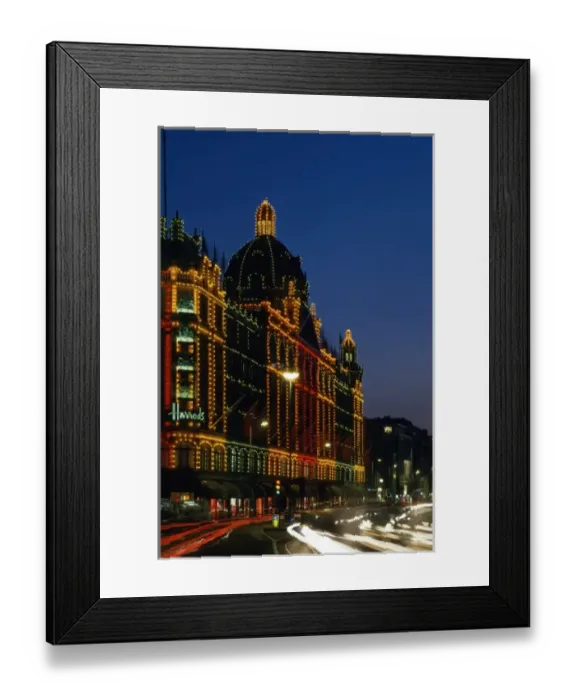 Framed Print : Harrods, London, England Framed Print : Harrods, London, England