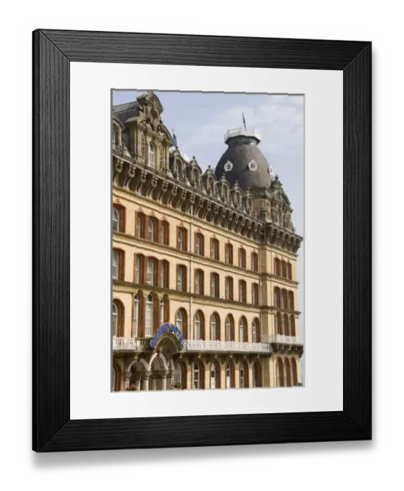 Framed Print : Famous Grand Hotel in Scarborough England North Yorkshire