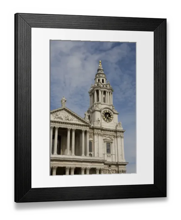 Framed Print : England, London. St. Pauls Cathedral Framed Print : England, London. St. Pauls Cathedral