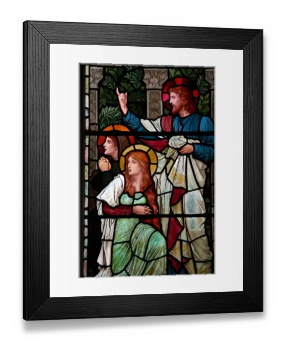 Framed Print : Europe, England, Lake District, Cumbria, Grasmere. St. Oswalds Church, stained glass window Framed Print : Europe, England, Lake District, Cumbria, Grasmere. St. Oswalds Church, stained glass window