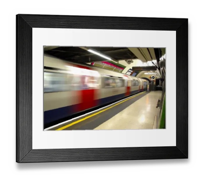 Framed Print : Europe, England, London. Underground train station (aka The Tube) THIS IMAGE RESTRICTED Framed Print : Europe, England, London. Underground train station (aka The Tube) THIS IMAGE RESTRICTED