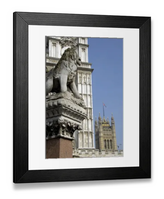 Framed Print : Europe, England, London. Westminster Abbey, Londons oldest church. Houses of Framed Print : Europe, England, London. Westminster Abbey, Londons oldest church. Houses of