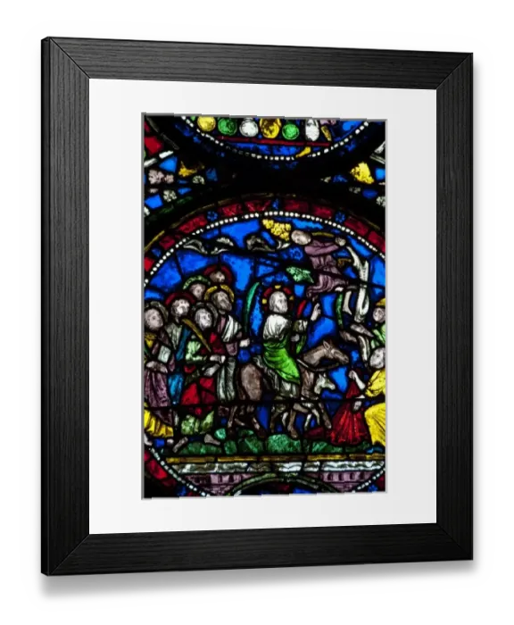 Framed Print : England, Kent, Canterbury. Canterbury Cathedral. Medieval stained glass windows Framed Print : England, Kent, Canterbury. Canterbury Cathedral. Medieval stained glass windows