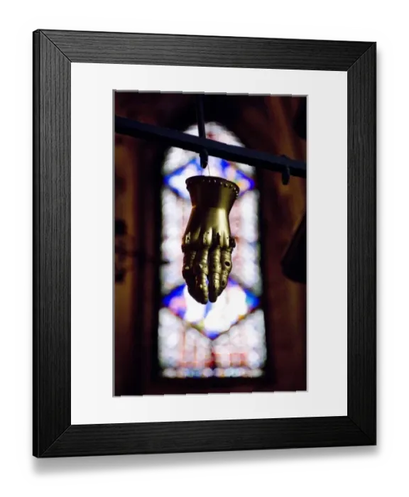 Framed Print : England, Kent, Canterbury. Canterbury Cathedral. The Black Princes tomb, copper
