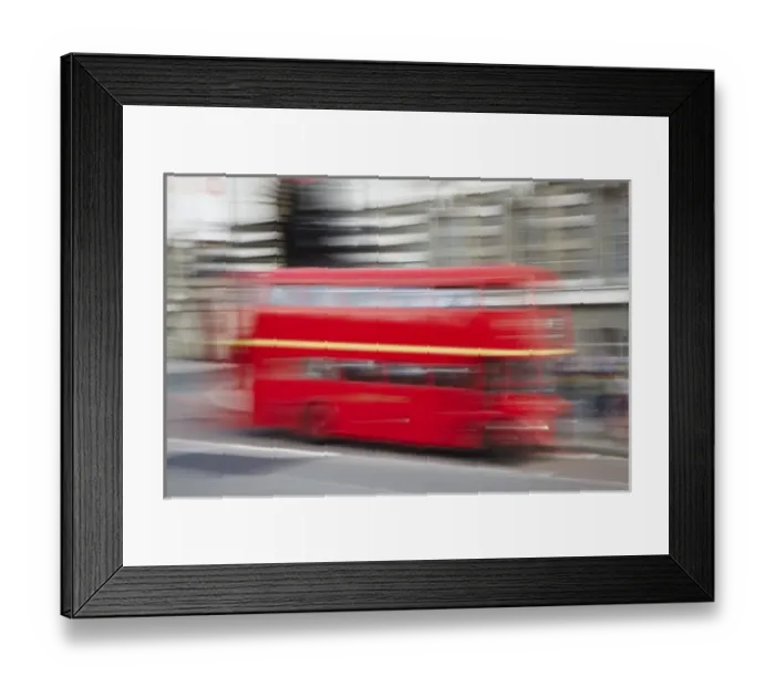 Framed Print : Old Routemaster double-decker bus (1963), London, England, United Kingdom Framed Print : Old Routemaster double-decker bus (1963), London, England, United Kingdom