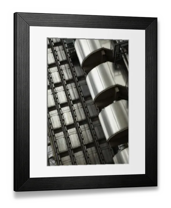 Framed Print : Lift shafts, Lloyds building, London, England, United Kingdom Framed Print : Lift shafts, Lloyds building, London, England, United Kingdom