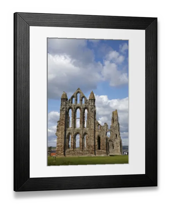 Framed Print : Whitby Abbey ruins (built circa 1220), Whitby, North Yorkshire, England Framed Print : Whitby Abbey ruins (built circa 1220), Whitby, North Yorkshire, England