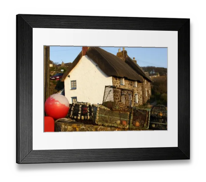 Framed Print : Europe, England, Cornwall, Cadgwith, fishing villiage Framed Print : Europe, England, Cornwall, Cadgwith, fishing villiage