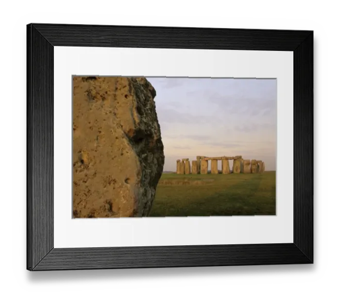 Framed Print : England, Wiltshire, Stonehenge at dawn