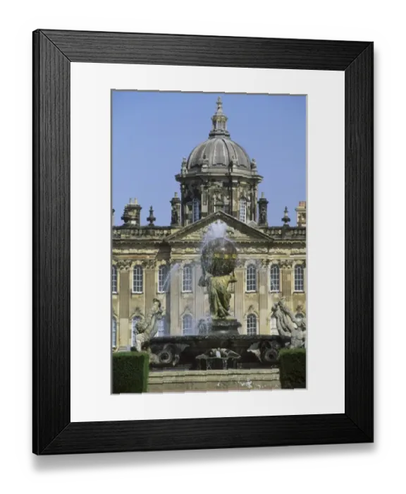 Framed Print : United Kingdom, England, Yorks, Castle Howard, site of Brideshead Revisited Framed Print : United Kingdom, England, Yorks, Castle Howard, site of Brideshead Revisited