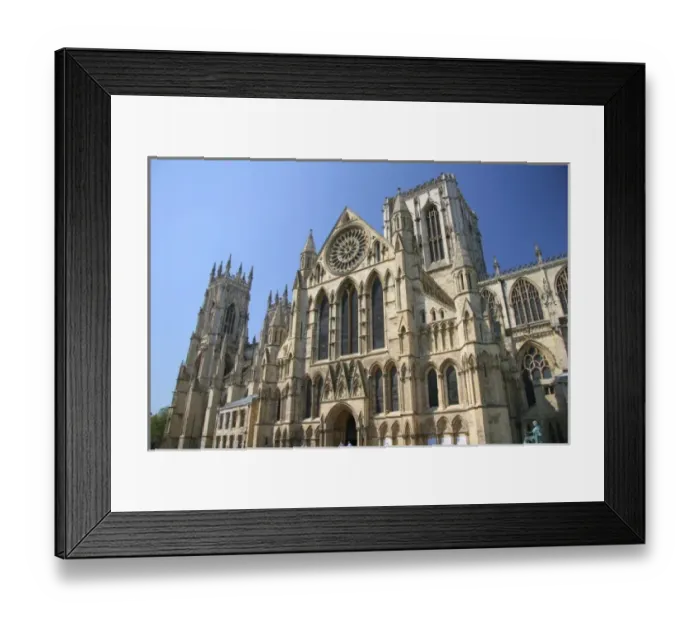 Framed Print : York, England. The brilliant York Cathedral