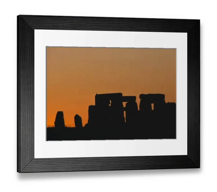Framed Print : Europe, England, Stonehenge. Sunset light silhouettes the pillars at Stonehenge Framed Print : Europe, England, Stonehenge. Sunset light silhouettes the pillars at Stonehenge