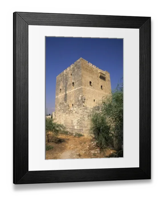 Framed Print : Beautiful image of Kolossi Castle in Limassol Cyprus Framed Print : Beautiful image of Kolossi Castle in Limassol Cyprus