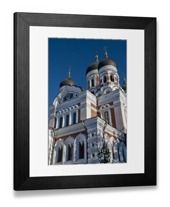 Framed Print : Tallinn, Estonia. Steeple of historical Alexander Nevsky Cathedral Framed Print : Tallinn, Estonia. Steeple of historical Alexander Nevsky Cathedral
