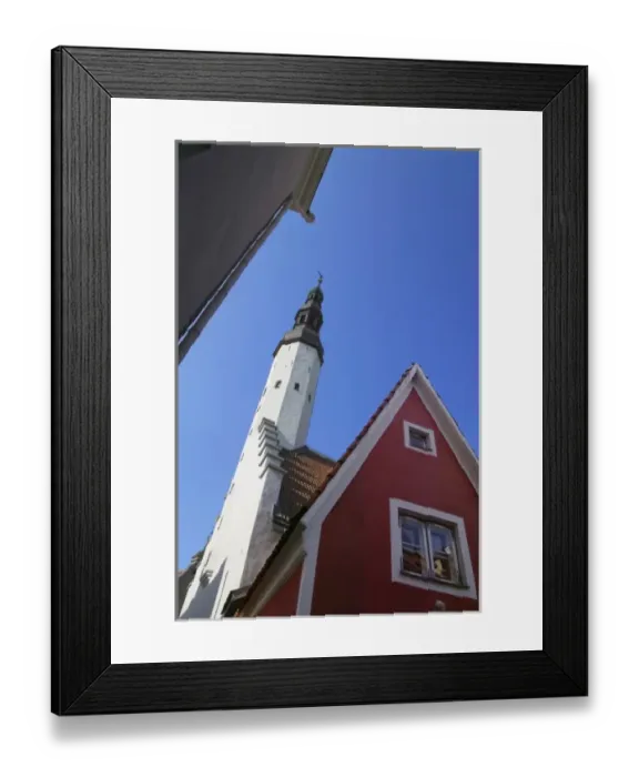 Framed Print : Town Hall, Tallinn, Estonia