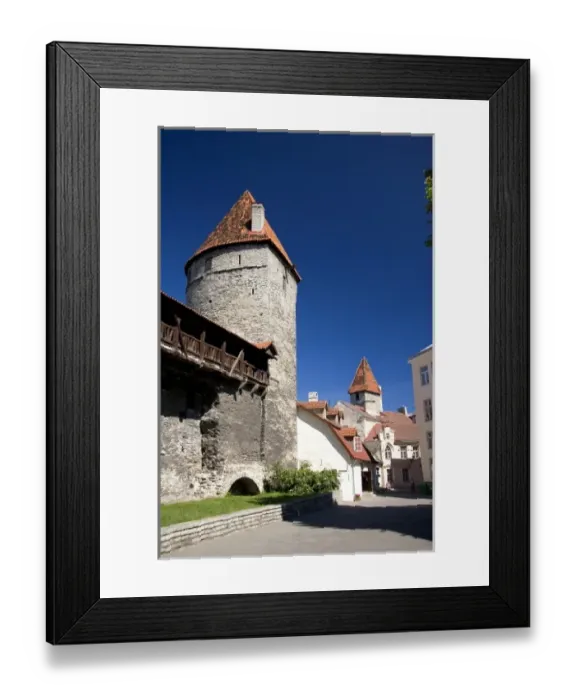 Framed Print : Tallin, Estonia. Tallin is somewhat of an undiscovered gem; it provides the opportunity