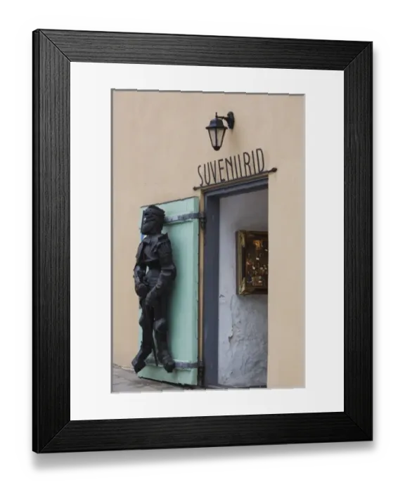 Framed Print : Estonia, Tallinn, Toompea area, souvenir shop Framed Print : Estonia, Tallinn, Toompea area, souvenir shop
